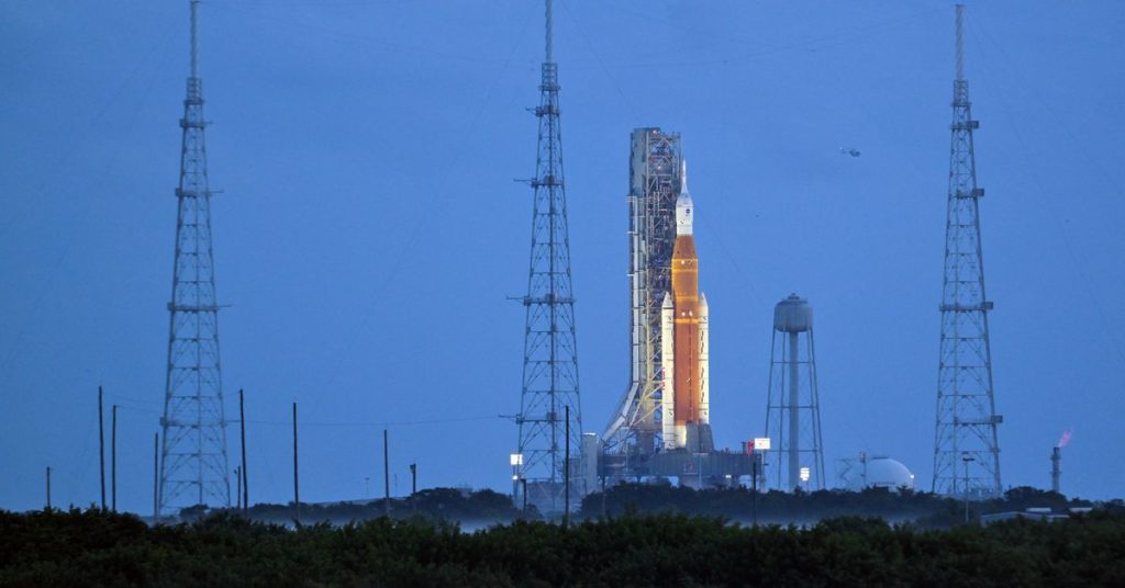 NASA cancels re-launch of Artemis moon rocket, citing fuel leak
