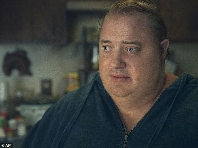 The Whale is a psychological drama that has seen Brendan go through a physical transformation, as well as wear prosthetic limbs to play a man who 'lives with obesity'