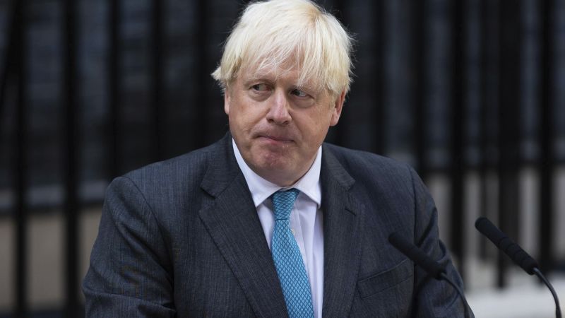 Boris Johnson drops out of the race to be UK Conservative Party leader and next prime minister