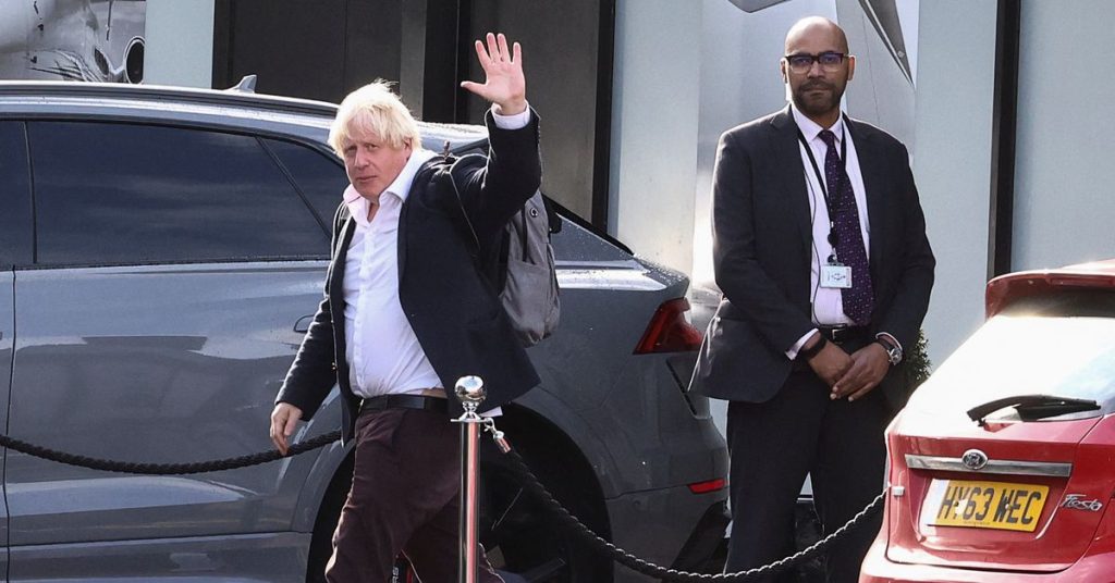 Boris Johnson returns to the UK in a bid for a quick political comeback