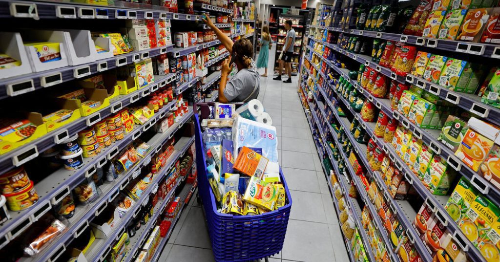 Inflation in Europe hits a record high of 10.7% as officials face tough choices