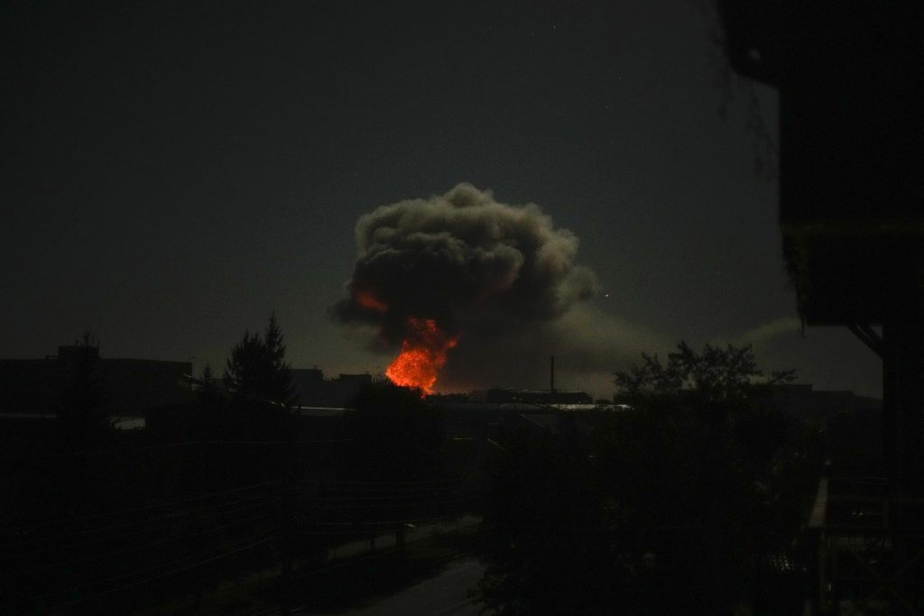 Multiple explosions rock Kharkiv, eastern Ukraine