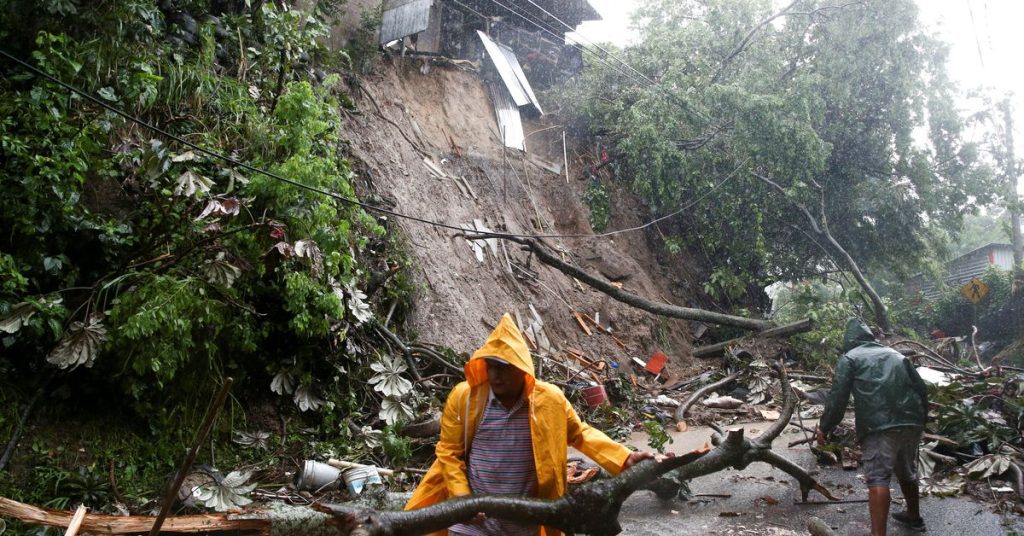 Storm Julia kills 25 people in Central America as it heads toward Mexico