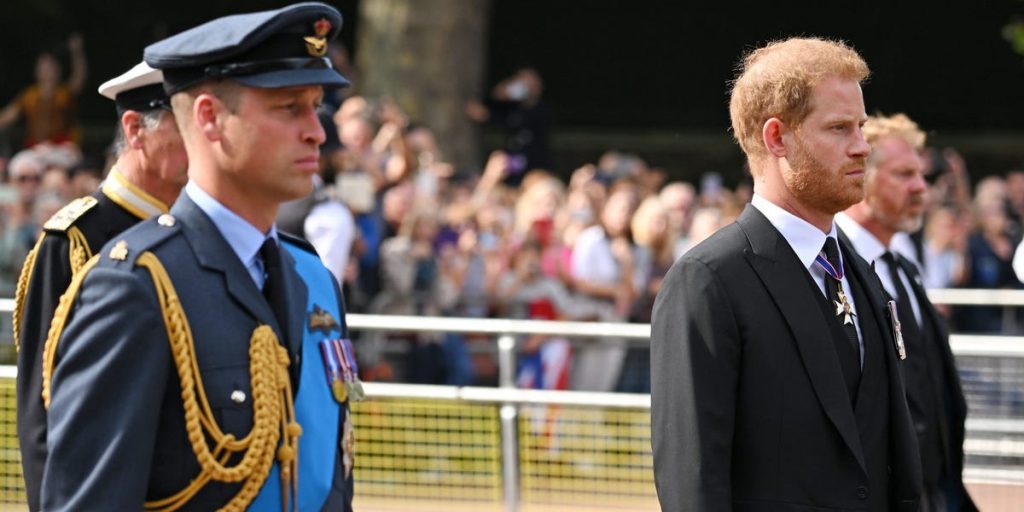 The book says Prince Harry refused a crisis meeting with William