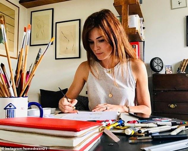 The artist, who was born in France and now lives in London, posted on Instagram an 'unbelievable honor' to be part of the event