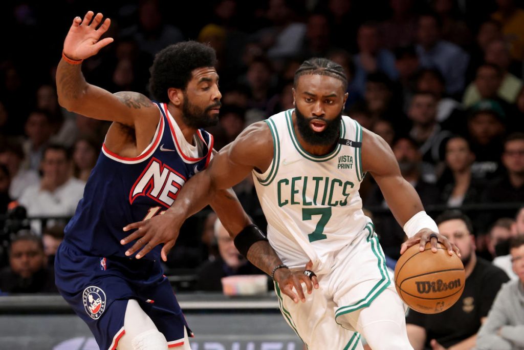 Celtics star, NBPA Vice-President Jaylen Brown thinks Kyrie Irving's return requirements are too harsh
