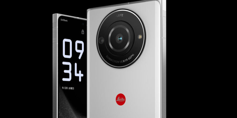 "Leitz Phone 2" from Leica has a giant 1-inch camera sensor, magnetic lens cover