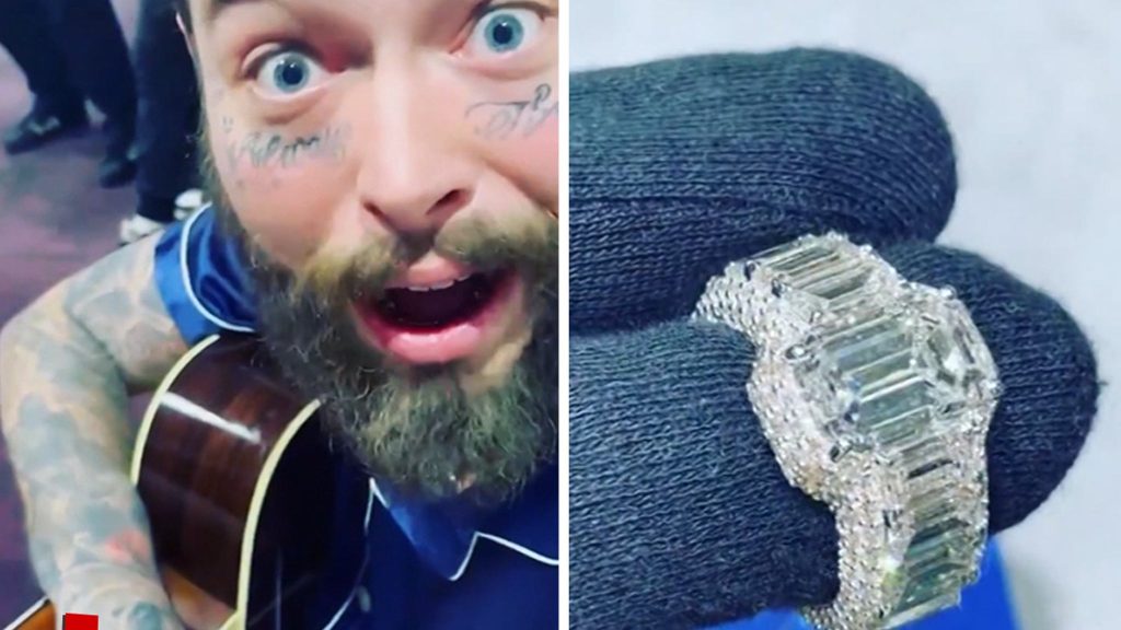 Post Malone buys a 23-carat pinky ring worth $500,000