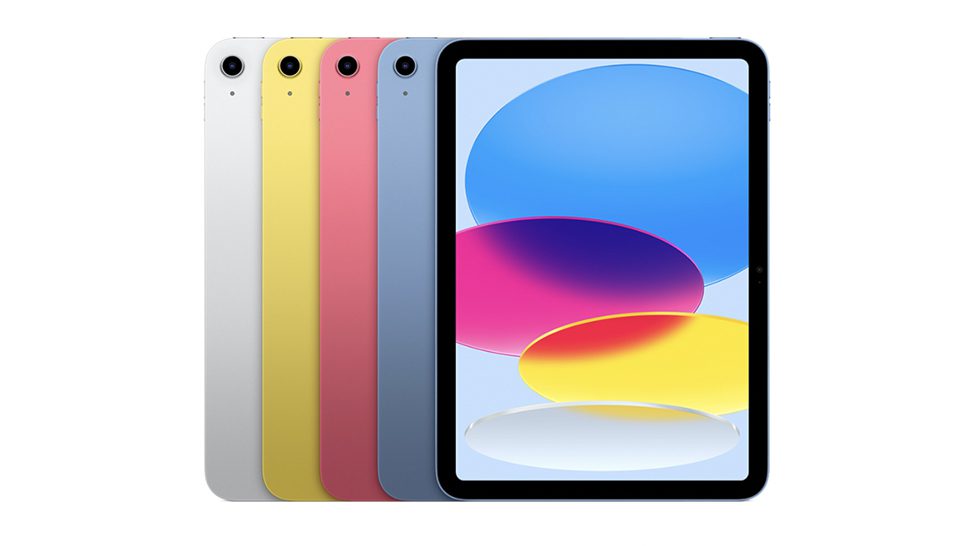 A batch of new iPads went viral, showcasing all new color options.