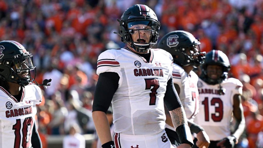 No. 8 South Carolina shook Clemson out of a College Football Playoff, ending the Tigers' 40-game home winning streak