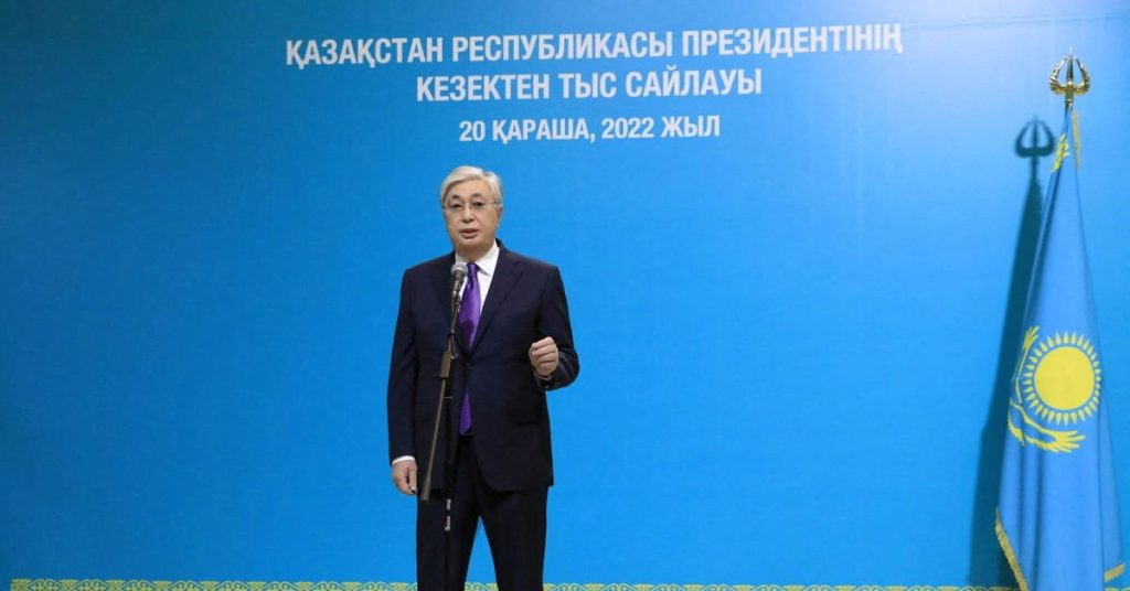 Opinion polls show that the Kazakh leader is heading for a big victory in the elections