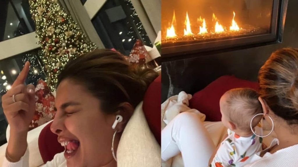 Priyanka Chopra, daughter Malti Marie getting ready for Christmas.  See pictures |  Bollywood