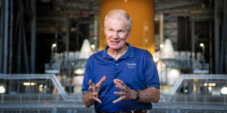 Bill Nelson came to NASA to do two things, and they're all out of gum