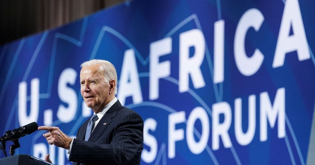 Biden says the US is "into everything" regarding Africa's future