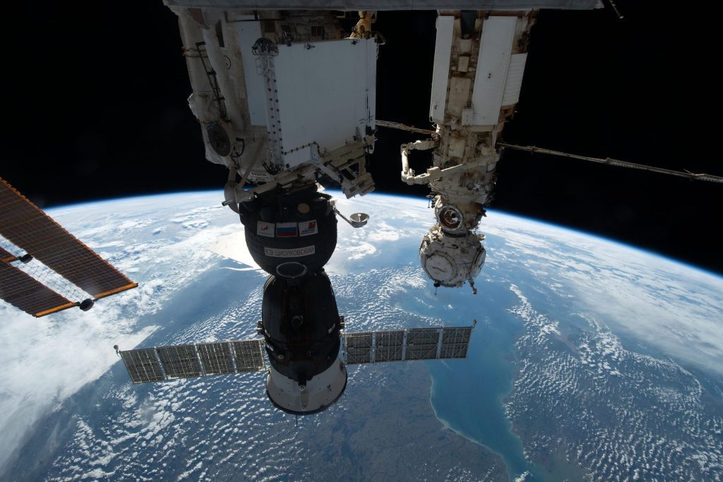 Impulse test on space station's Soyuz spacecraft leak - US spacewalk postponed