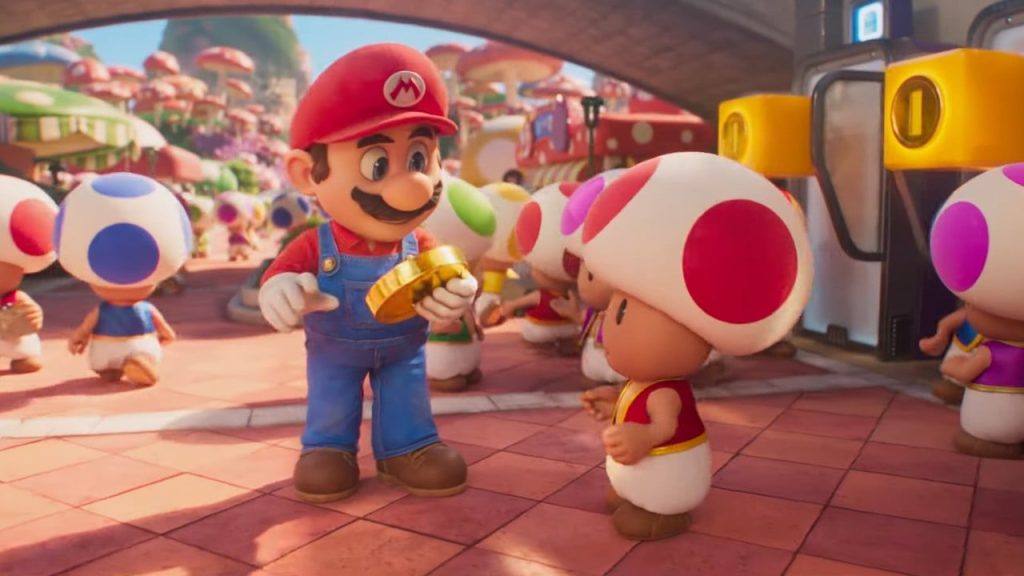Video: The official reveal of the Super Mario Bros. movie.  "Kingdom of Mushrooms"