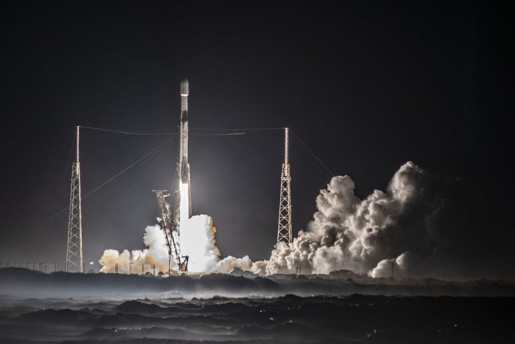 Watch a SpaceX rocket launch 2 communications satellites into orbit today (December 16)